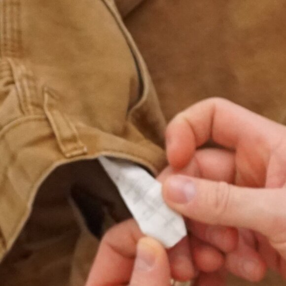 Dickies Tan Heavyweight Cotton Double Knee Painter Carpenter Pants 38X30 - Picture 14 of 15